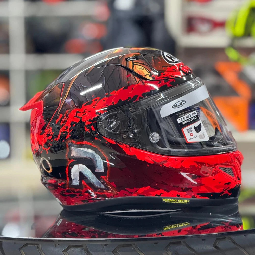 Capacete HJC RPHA 12 Diablo BLIZZARO