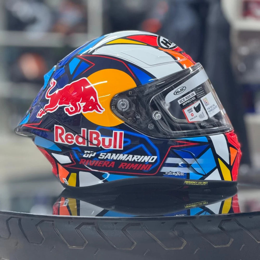 Capacete HJC RPHA 1 Red Bull Misano GP